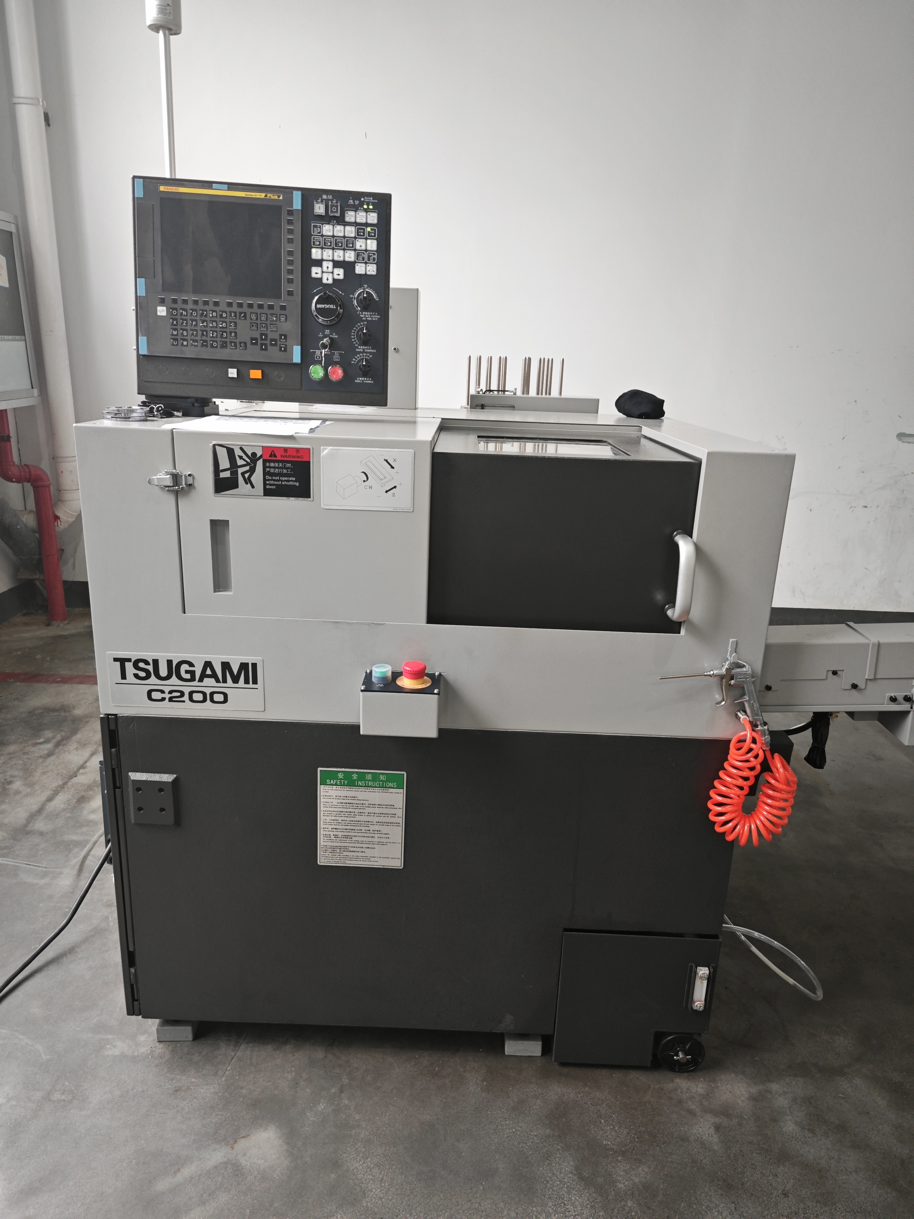 C200精密自動(dòng)車床交付